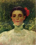 Frank Duveneck Portrait of Maggie Wilson Sweden oil painting artist